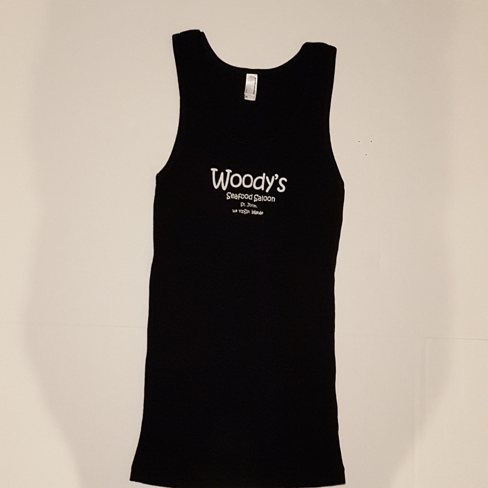 Woman’s Tank Top Woody's Seafood Saloon Med